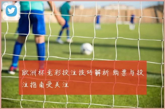 欧洲杯竞彩投注技巧解析 购票与投注指南受关注